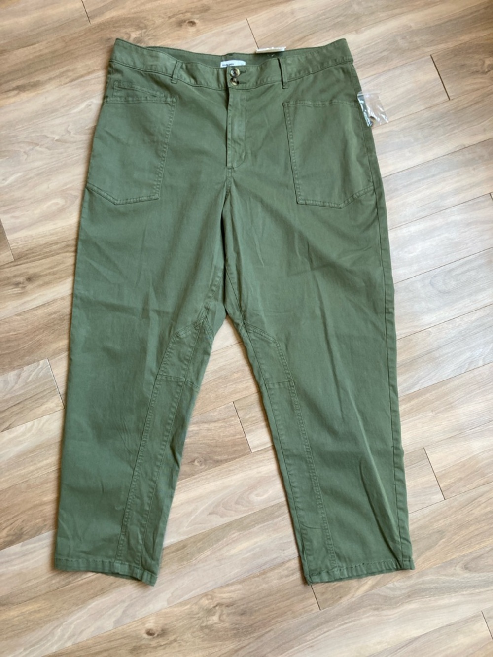 Sonoma olive green utility pant midrise pant 16P - Picture 11 of 17